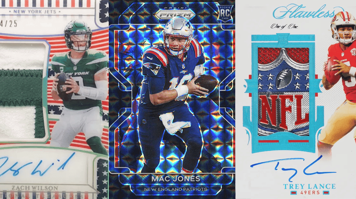 Five NFL draft busts at QB — and their cards that sold for nearly $500,000