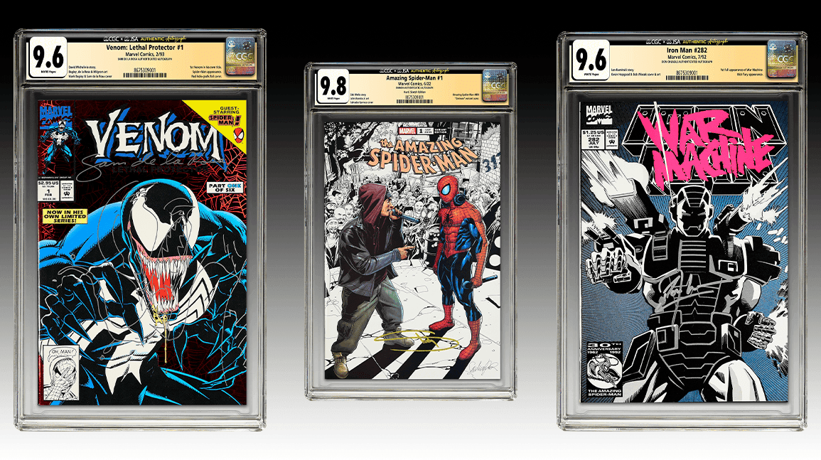CGC, JSA to provide combined service for autographed comic books
