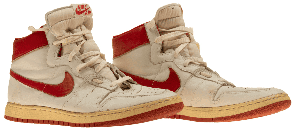 How a ball boy ended up with rare shoes from Michael Jordan's rookie season