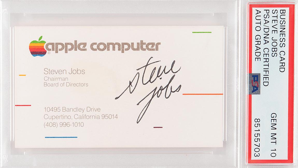 Cover Image for Steve Jobs memorabilia soars to record heights
