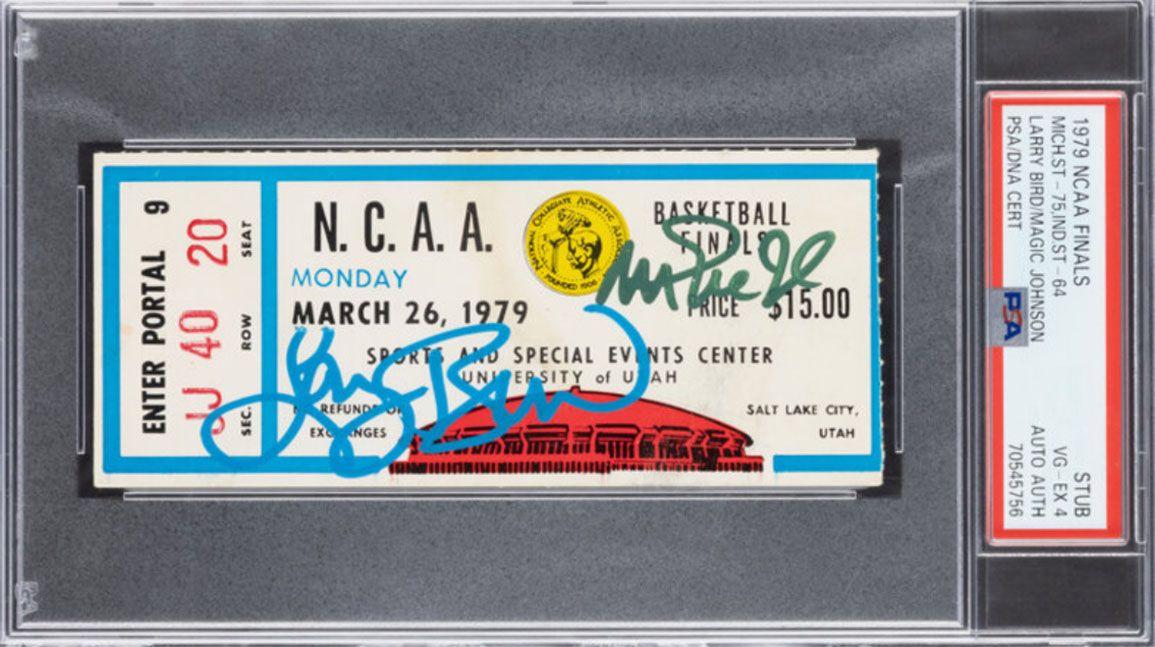 Cover Image for Ranking five most collectible tickets from NCAA men's basketball finals