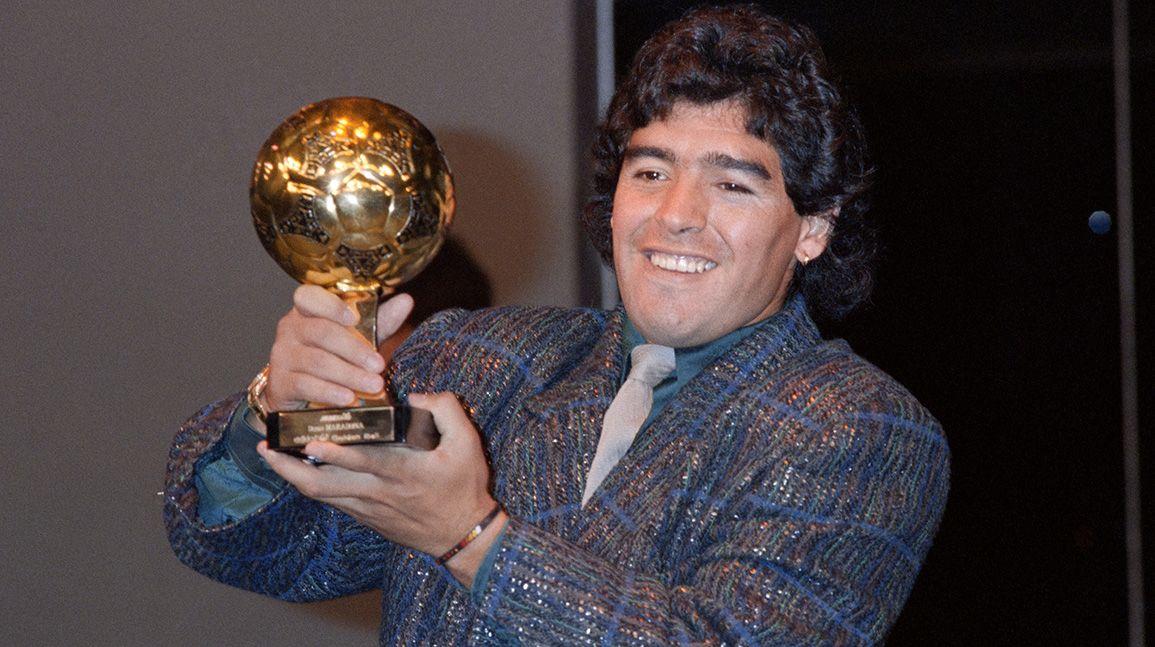 Maradona heirs sue to stop auction of 1986 Golden Ball trophy