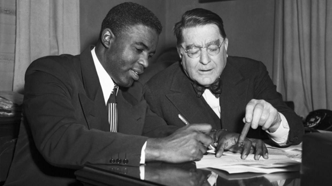 Why Jackie Robinson’s first MLB contract is in the possession of U.S. Marshals 
