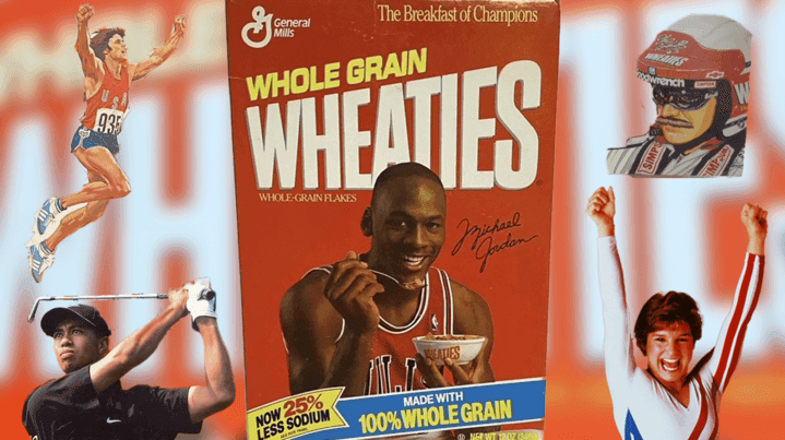 Cover Image for From Mary Lou to MJ to Tiger: cllct ranks Top 10 Wheaties boxes