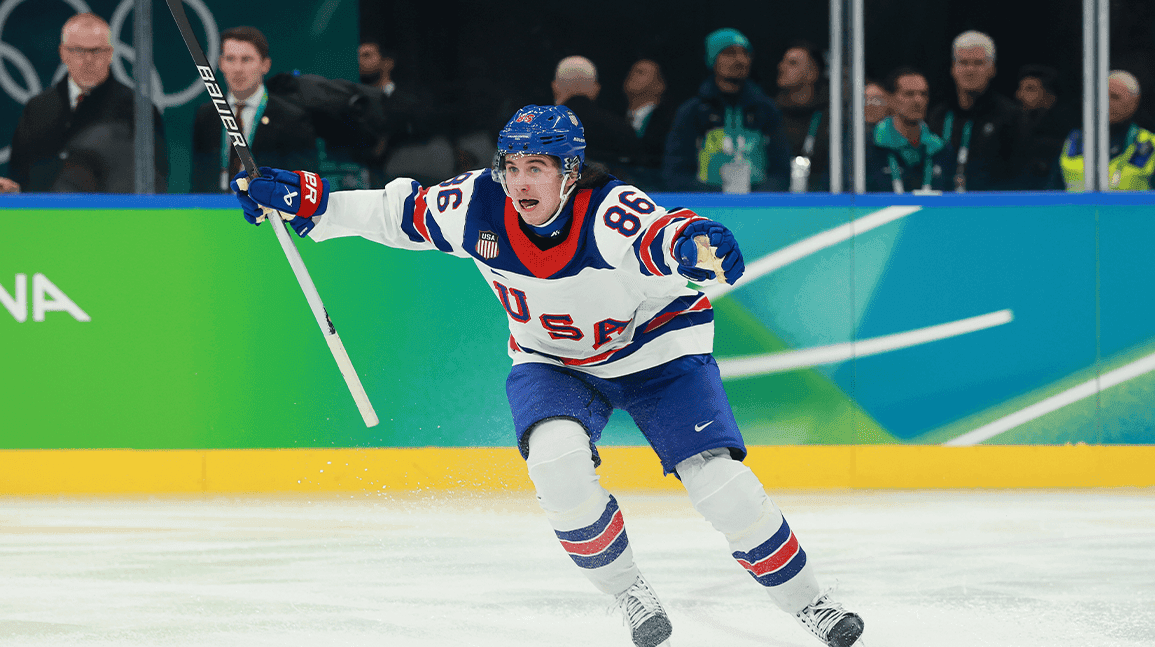 Jack Hughes' golden goal puck is IN CANADA?!