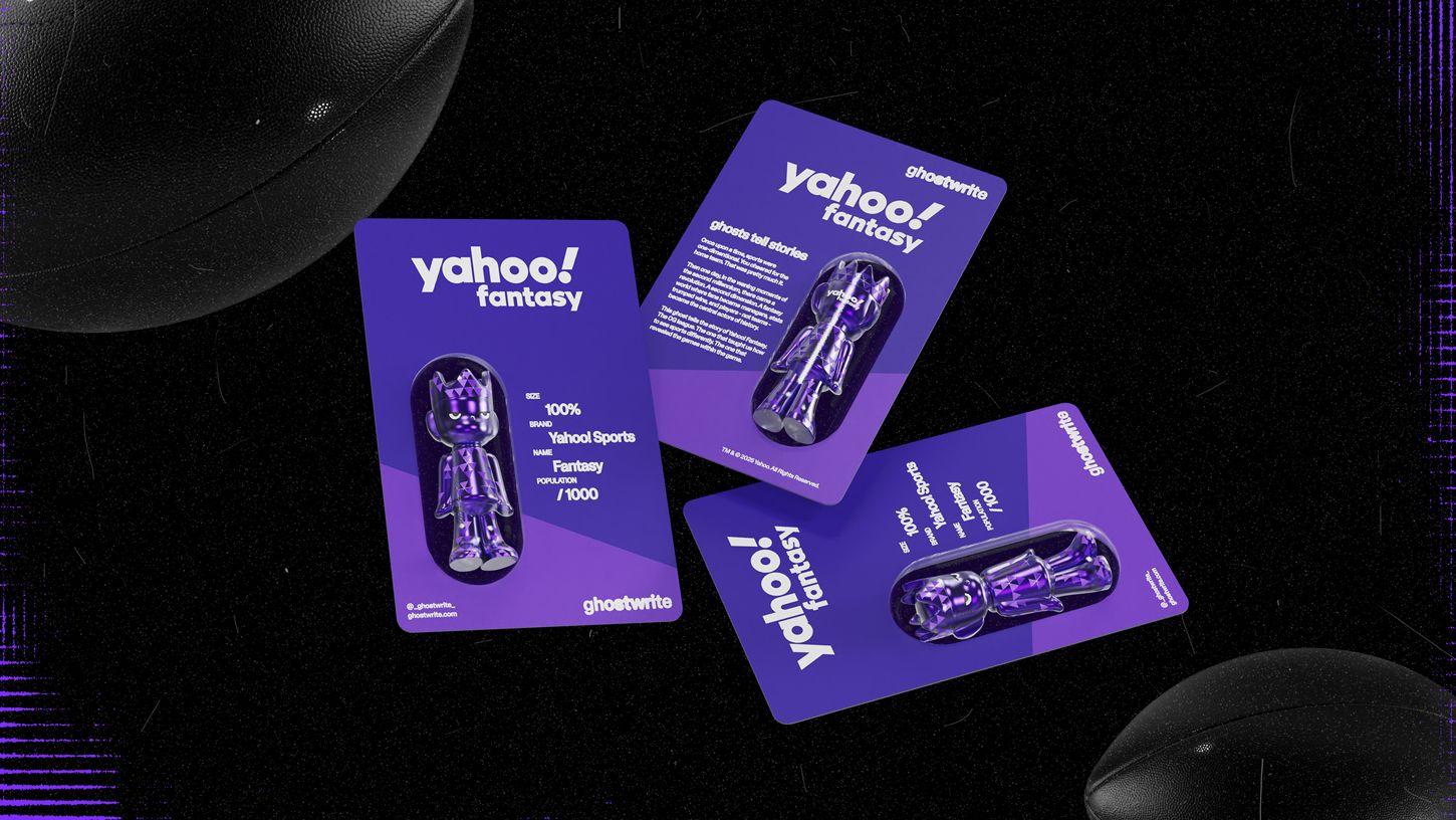 Cover Image for Yahoo Sports teams with ghostwrite for limited-edition collectible