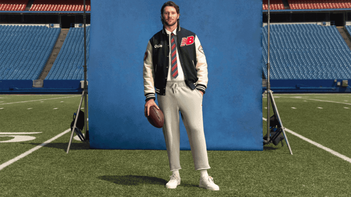 Cover Image for Josh Allen signs deal with New Balance
