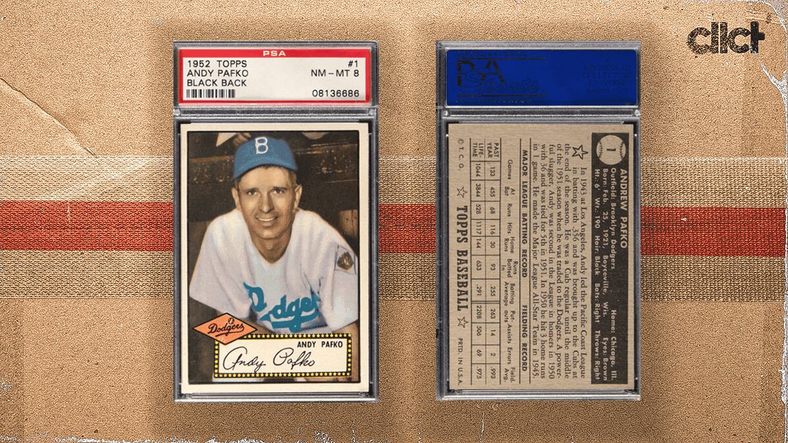 Cover Image for Why an Andy Pafko 1952 Topps card sold for $183k