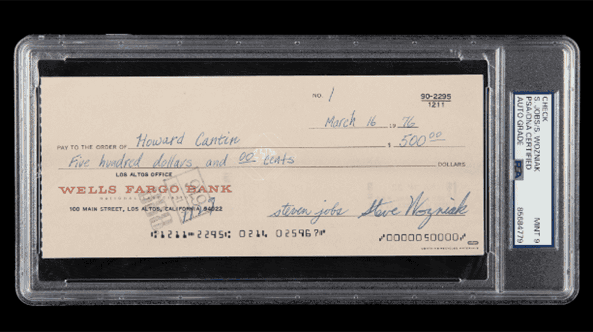 Cover Image for As Apple's 50th anniversary nears, early items hit auction block