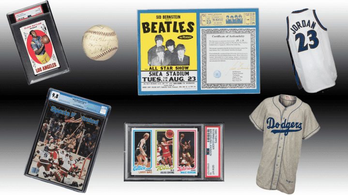 Cover Image for Auction recap: Koufax, Big Train jerseys go big, but Mantle fails to hit reserve