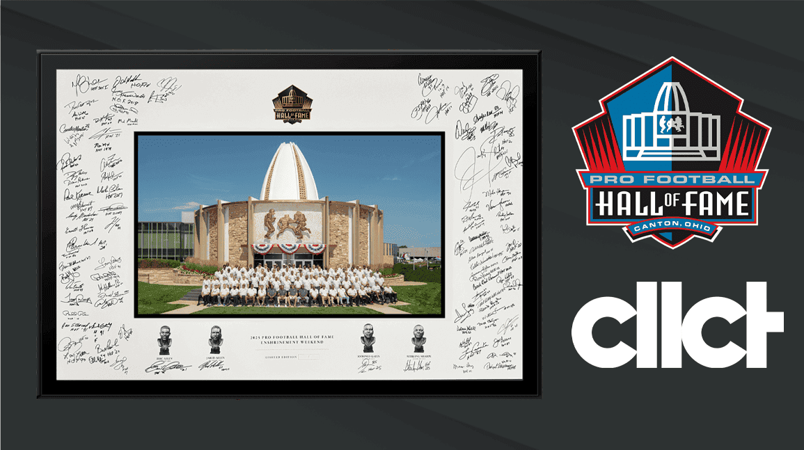 Cover Image for Pro Football Hall of Fame, cllct unveil historic autographed collectible