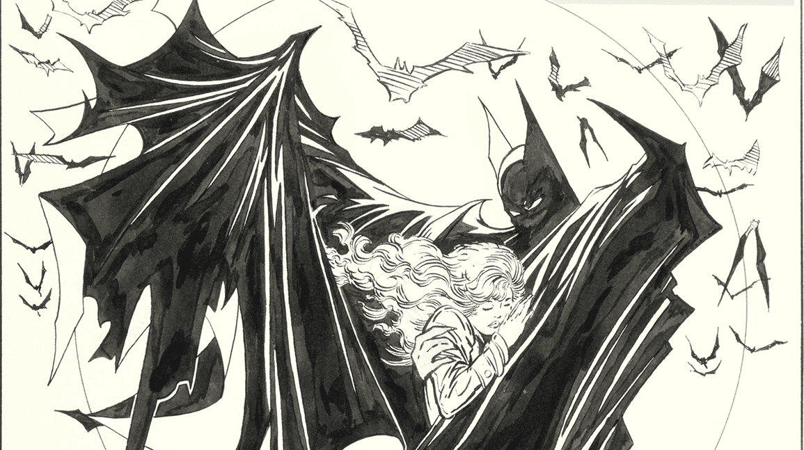 Cover Image for Todd McFarlane's iconic Batman cover art to sell at auction