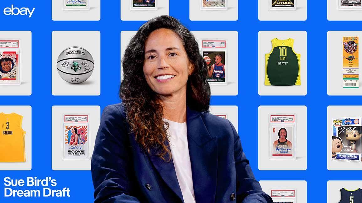 Cover Image for Sue Bird curates 'Dream Draft' auction for eBay