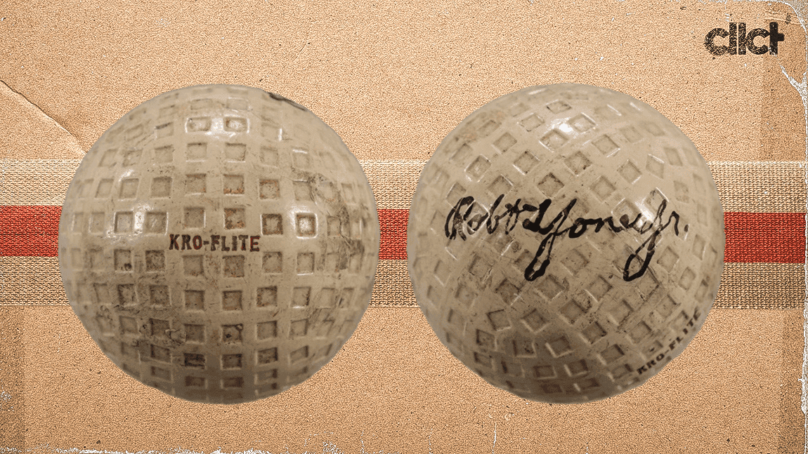 Cover Image for Rare Bobby Jones-signed golf ball back at auction