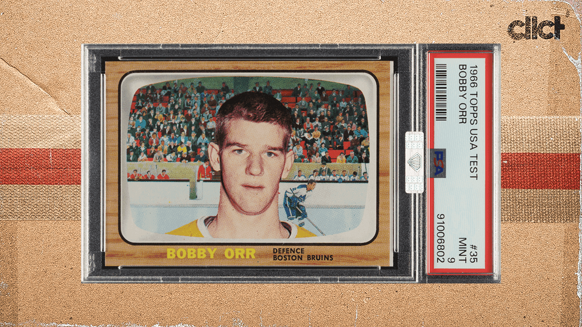 Bobby Orr 'test' rookie sells for $240k