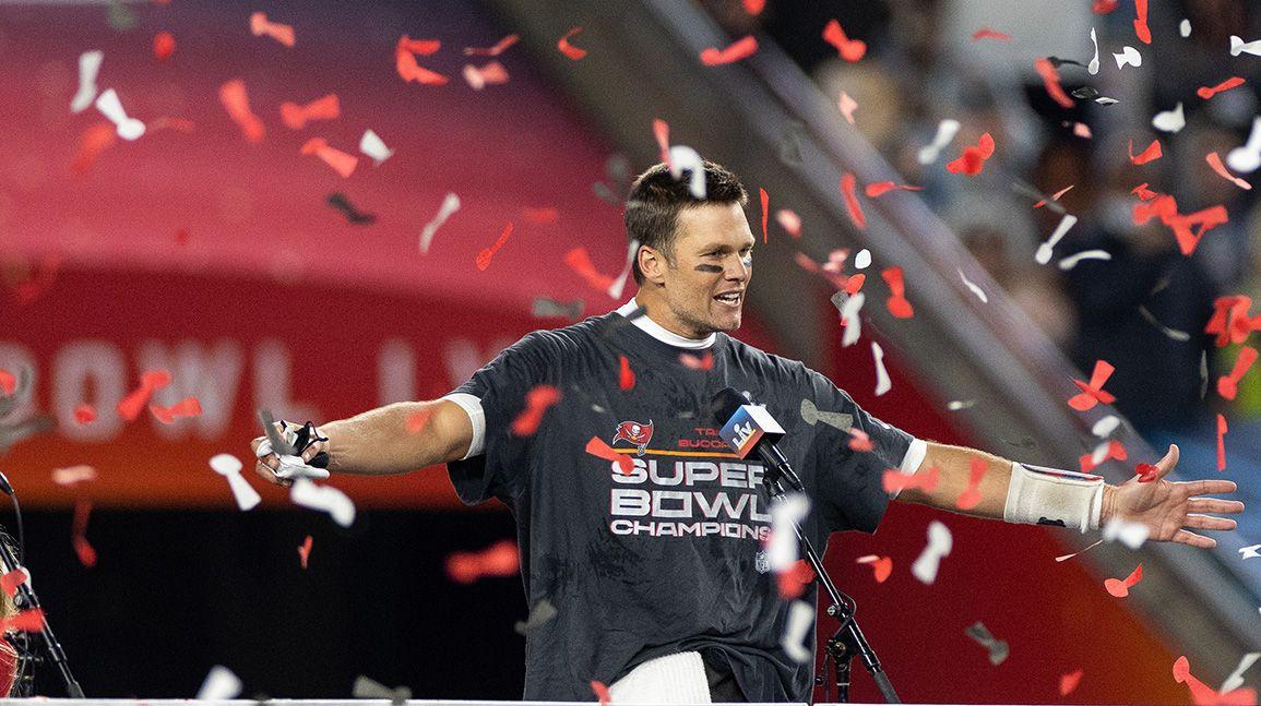 Cover Image for Tom Brady earned more than double closest player in 2023 NFL royalties report
