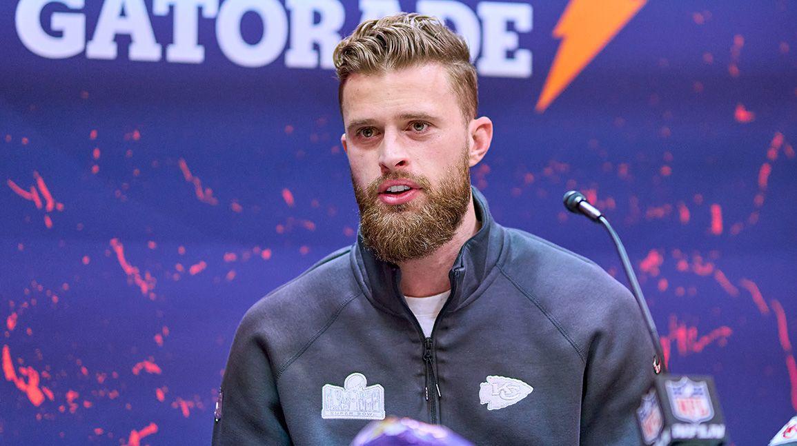 Cover Image for Harrison Butker jersey sales rise after controversial speech