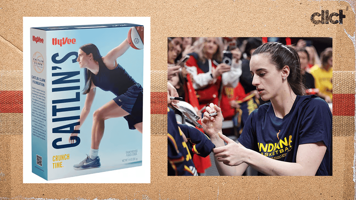 Cover Image for Caitlin Clark cereal to be sold throughout Midwest