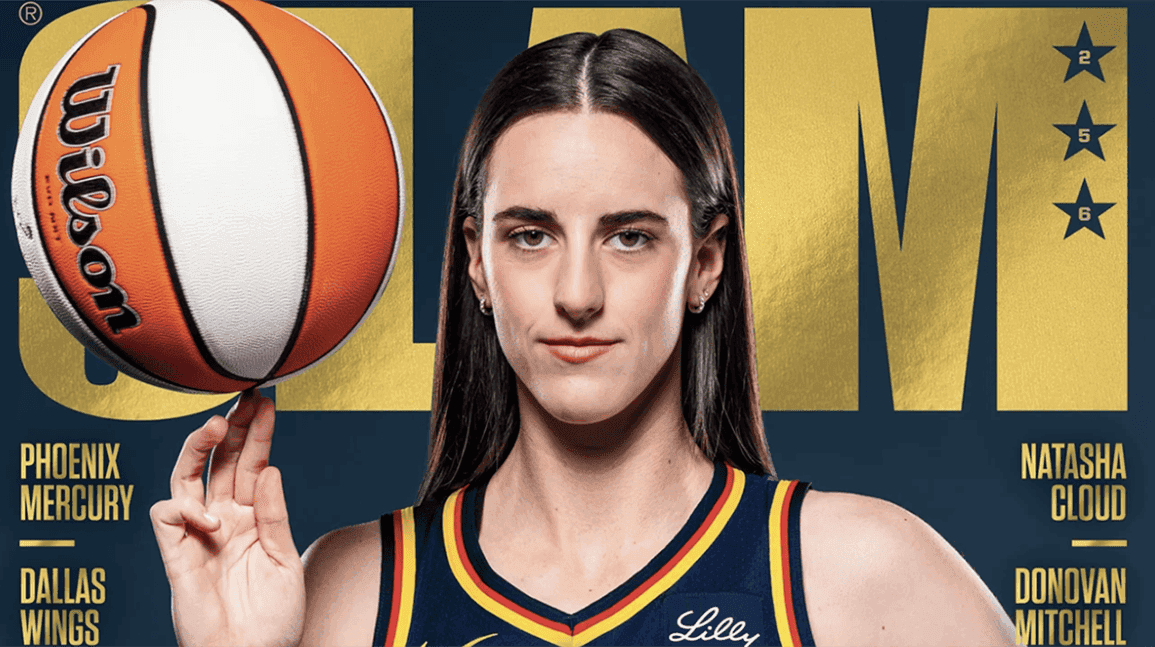 Cover Image for Caitlin Clark covers SLAM magazine; exclusive variants offered