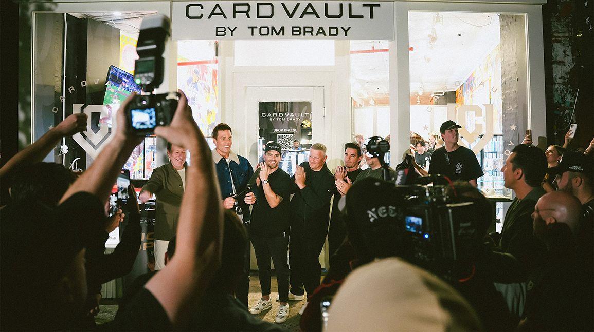 Cover Image for Tom Brady's CardVault robbed of nearly $10k in cards at NYC location 