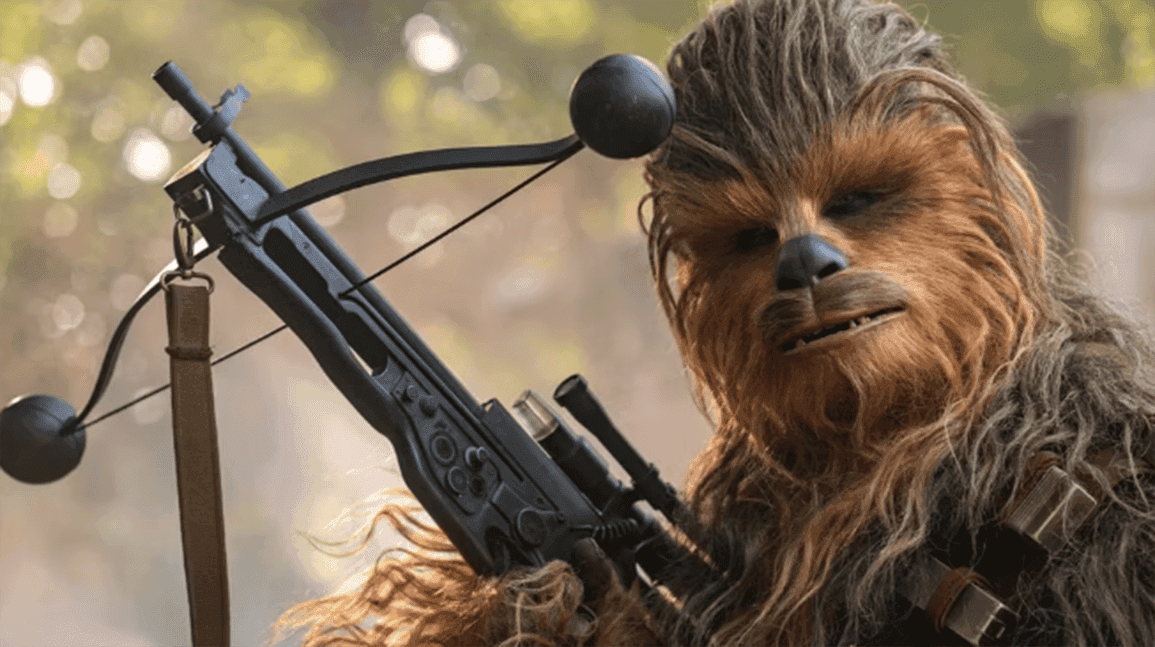 Cover Image for Chewbacca's 'Bowcaster' weapon from original 'Star Wars' trilogy sells for $768.6k