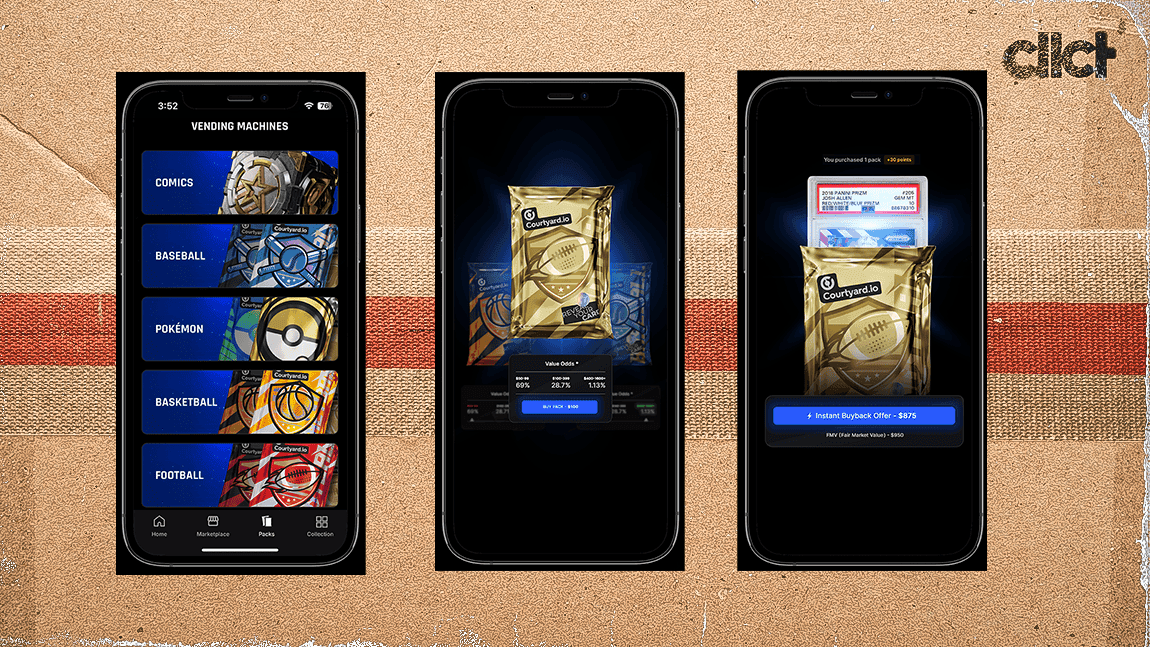 Cover Image for Ripping packs on your phone? New Courtyard app offers the experience