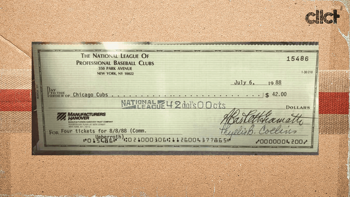 Cover Image for Rovell: Why I started collecting checks with 8/8/88