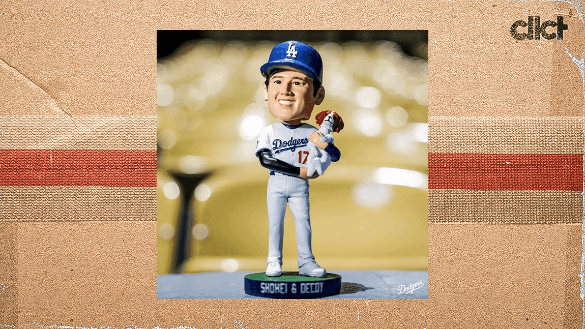 Shohei Ohtani bobblehead featuring his dog 'Decoy' is Dodgers' hottest giveaway