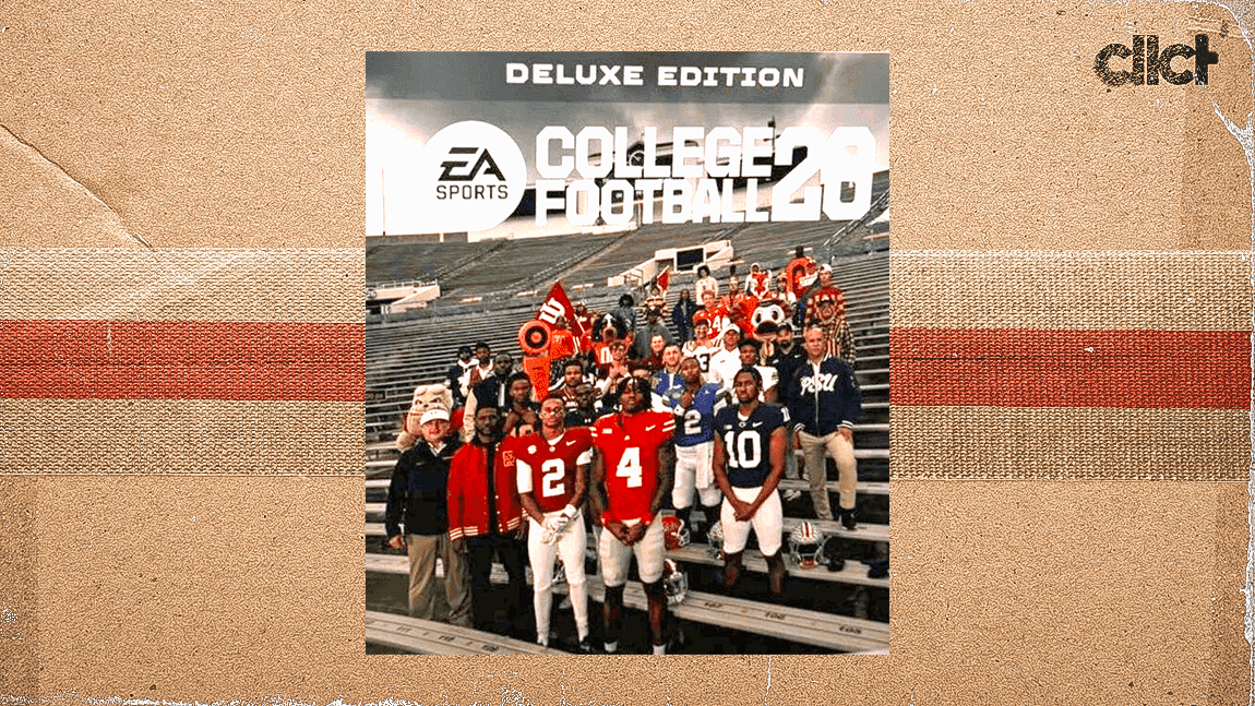 Cover Image for EA Sports College Football 26 cover leaks, leaves fans baffled