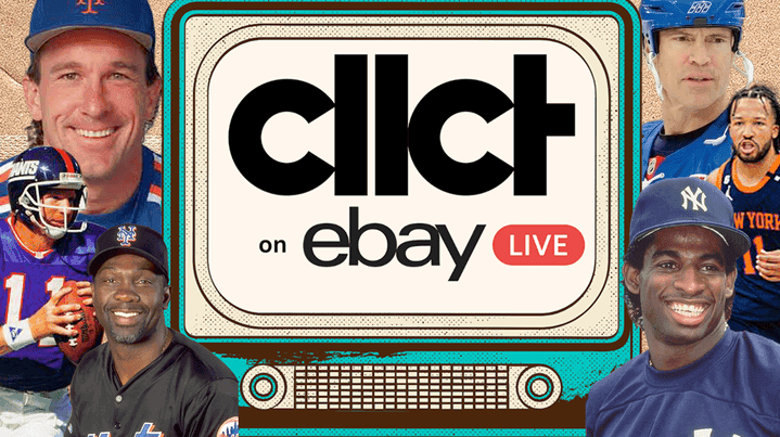 New York sports items dominate cllct's next eBay Live auction