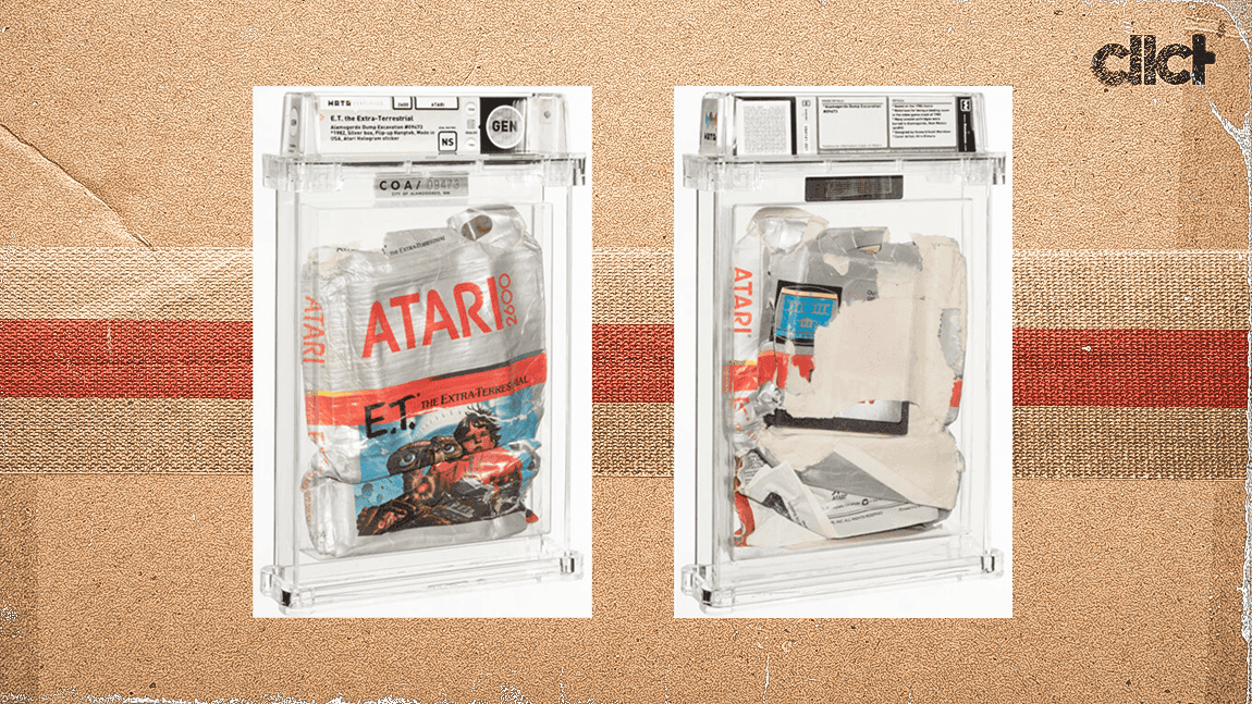 Buried in a landfill in 1983, "E.T." video game now a rare treasure