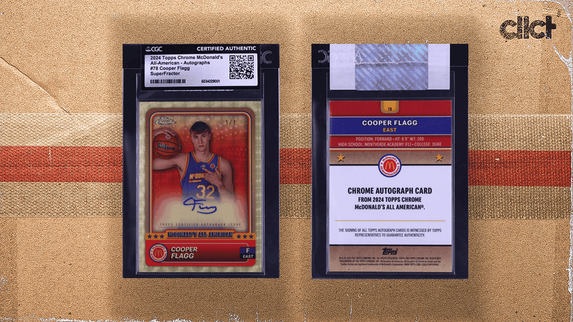 Cover Image for Record Cooper Flagg sale could signal growing appetite for college cards