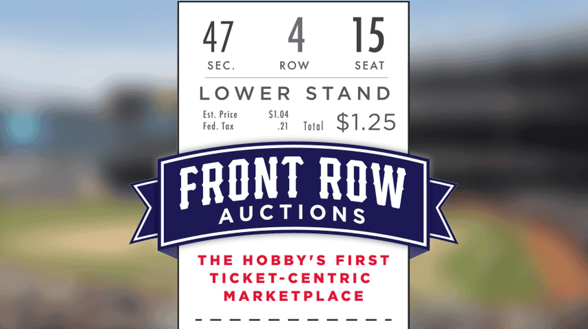 Front Row Auction House is hobby's newest ticket destination