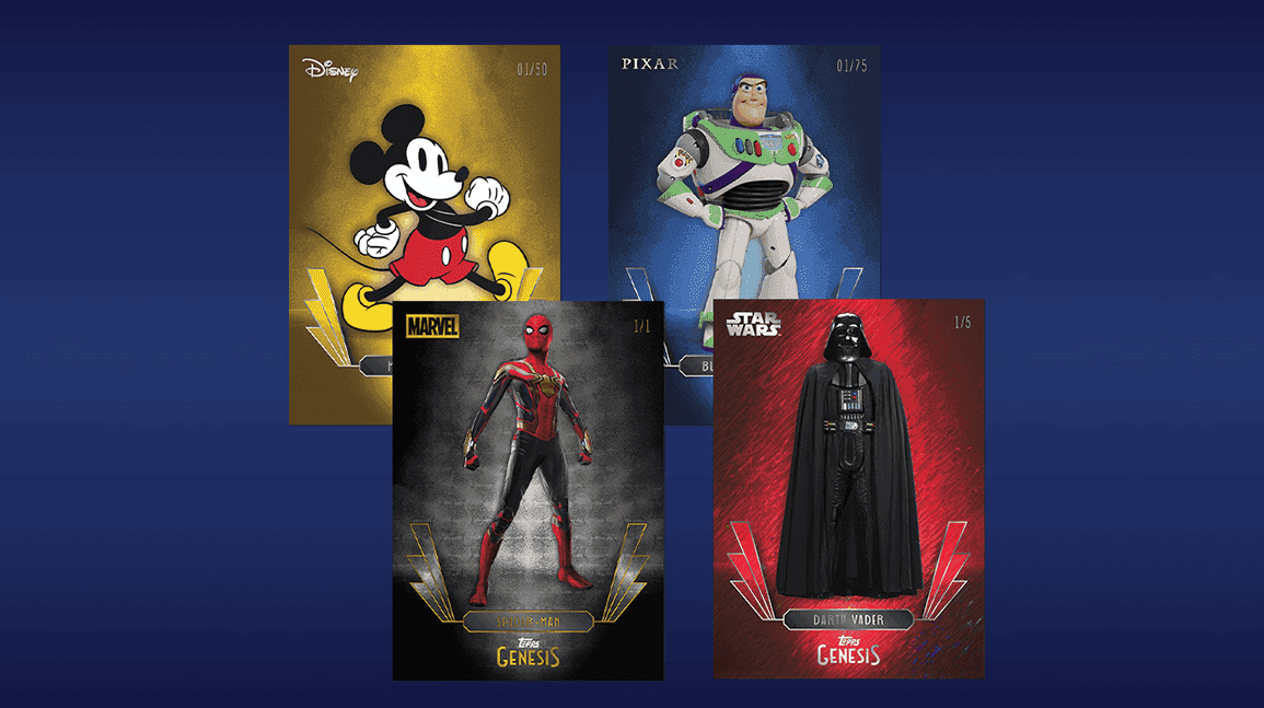 Topps to release new Disney Genesis cards