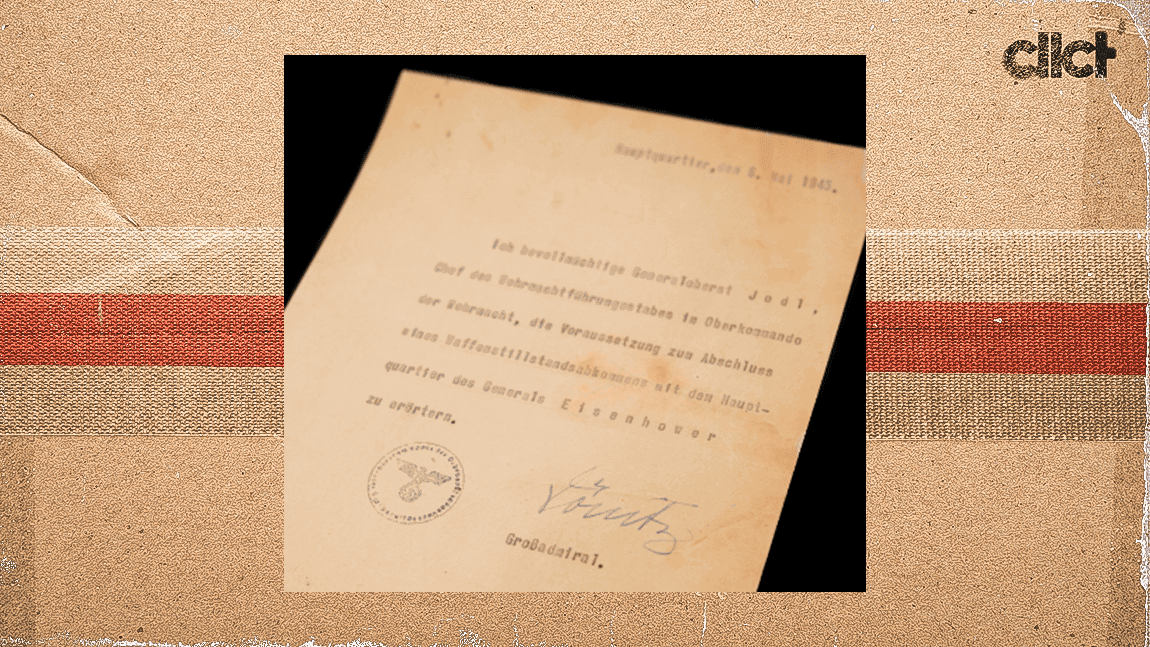 Cover Image for German surrender document from WWII sells for $166k at auction