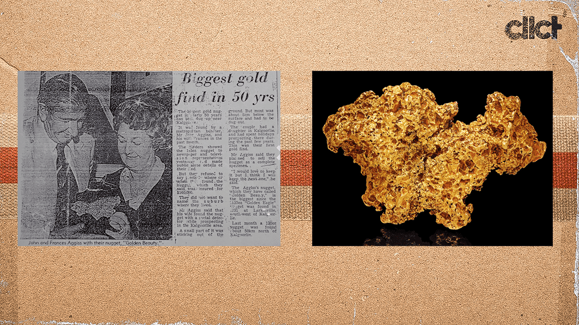 Cover Image for Uncovered by a metal detector, huge gold nugget sells for $612,500