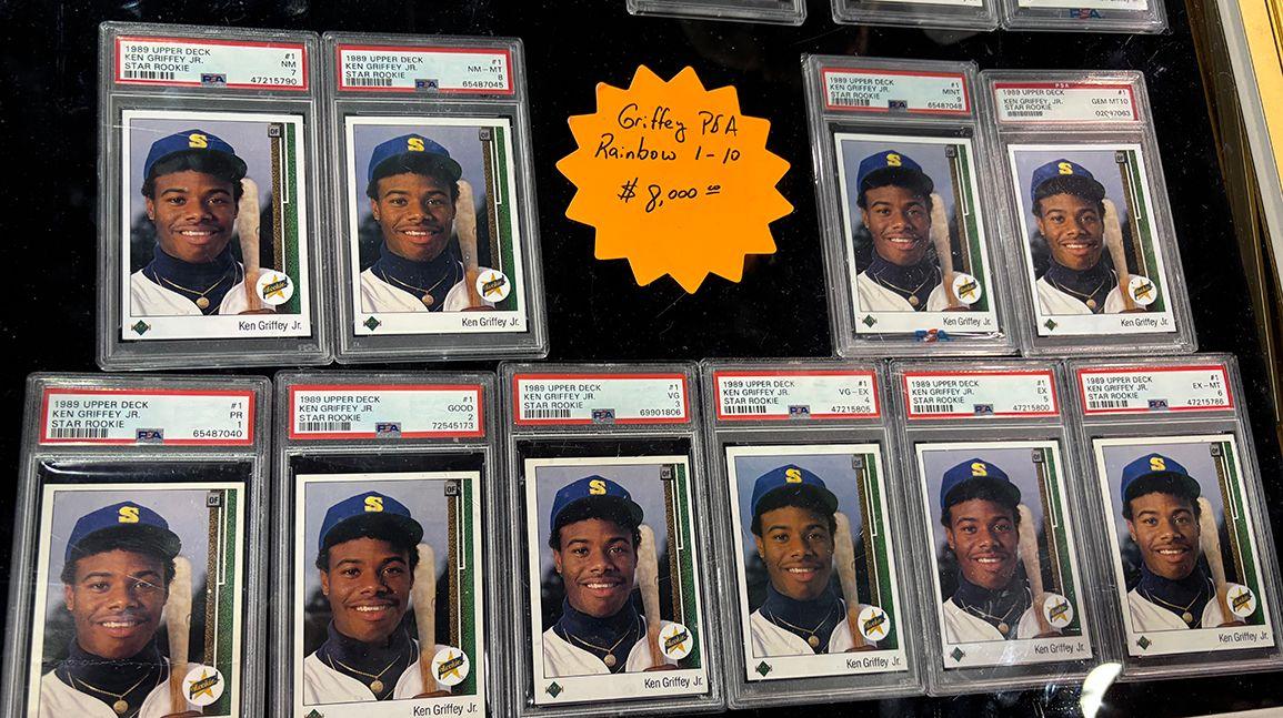 Cover Image for Ken Griffey Jr. cards are soaring, so what's behind the sudden surge?