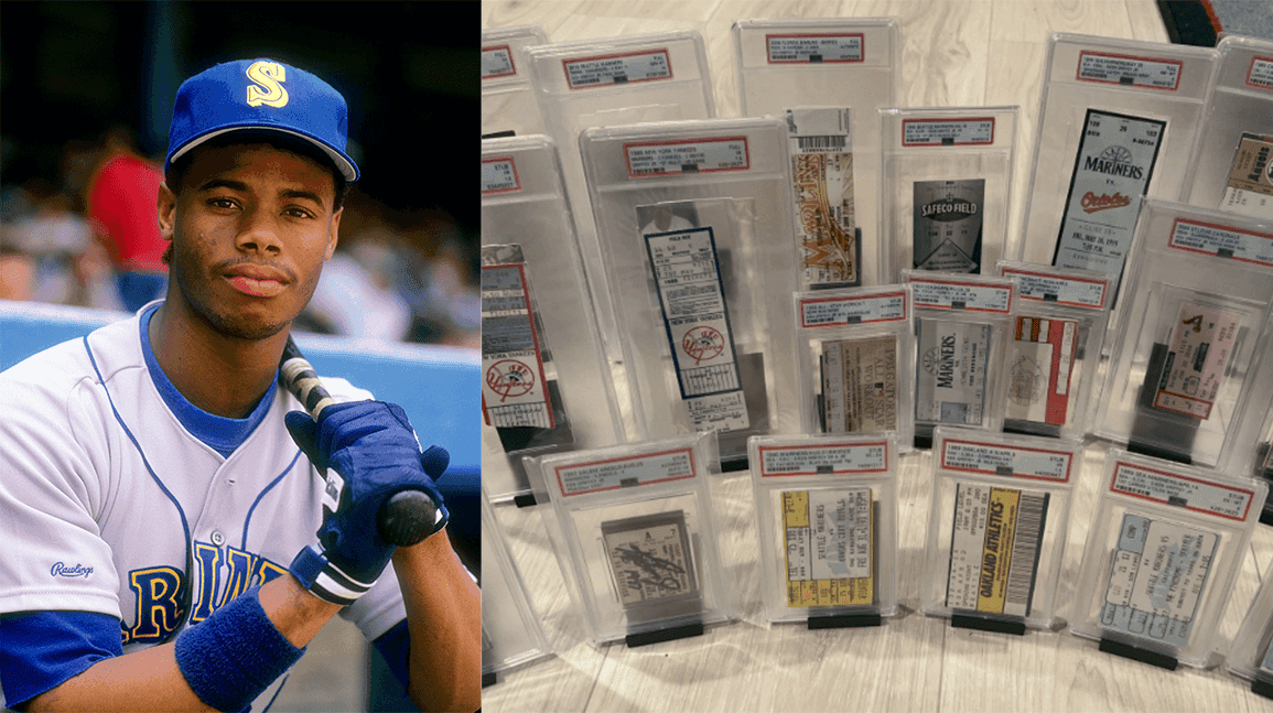 Ken Griffey Jr. collector sad to part with huge lot of iconic tickets