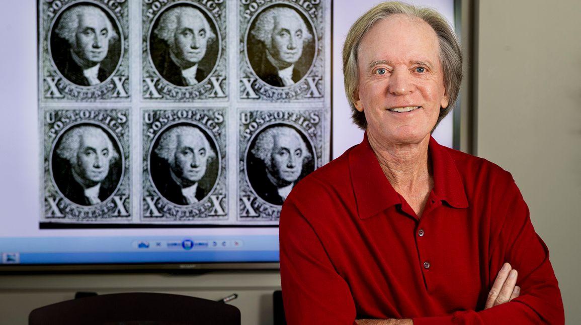 Cover Image for Rarest U.S. stamp sells for record $4.4 million at auction