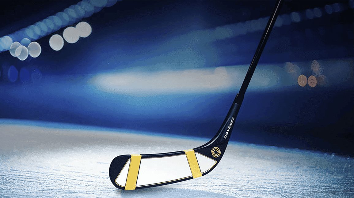 Cover Image for 'Happy Gilmore 2' hockey-stick putters to be sold by Callaway