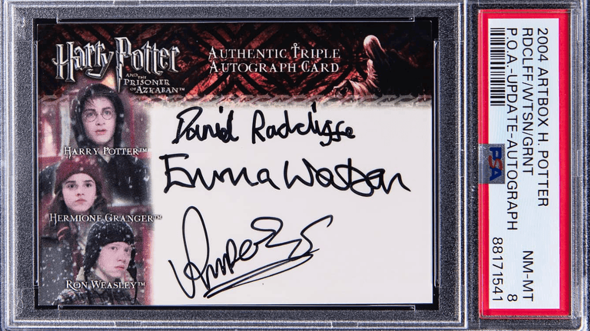 Auction recap: 'Harry Potter' triple auto, Nirvana promo cassette