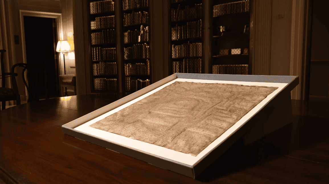 Cover Image for Bought for $28, Harvard's Magna Carta 'copy' revealed as original