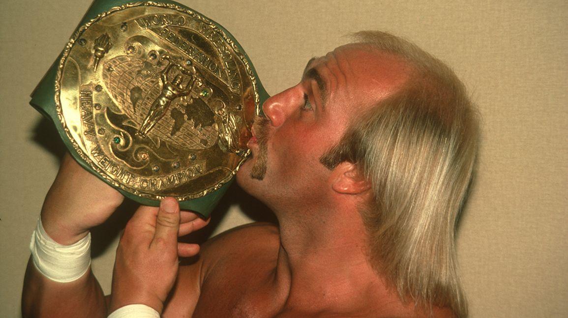 Cover Image for Hulk Hogan's first title ticket sells for $6,799