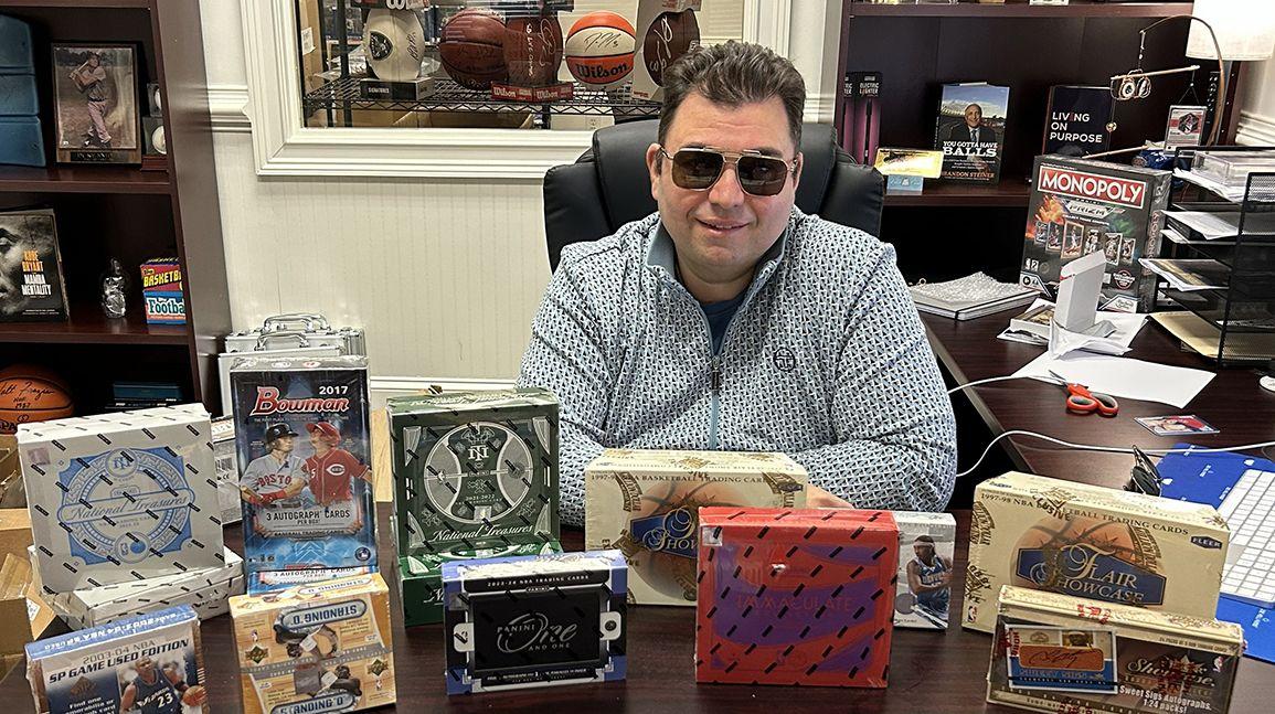 Cover Image for IVs, manicures and no bathroom breaks: 24 hours selling cards with Joe Hollywood