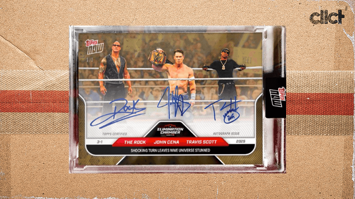 John Cena's heel turn becomes a Topps NOW card