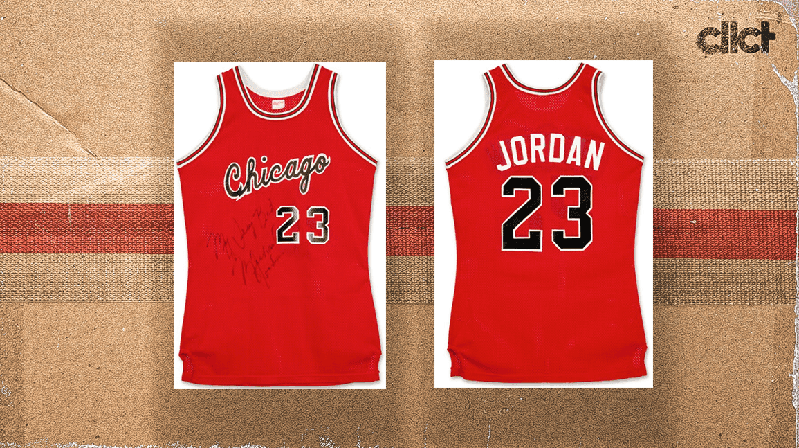 Cover Image for Once bought for $800, Michael Jordan's first Bulls jersey sells for $4.2 million