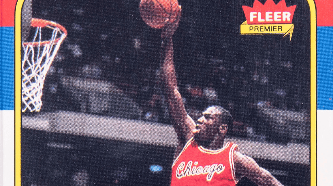 Cover Image for Michael Jordan rookie autographed at secret signing sells for record $2.7 million