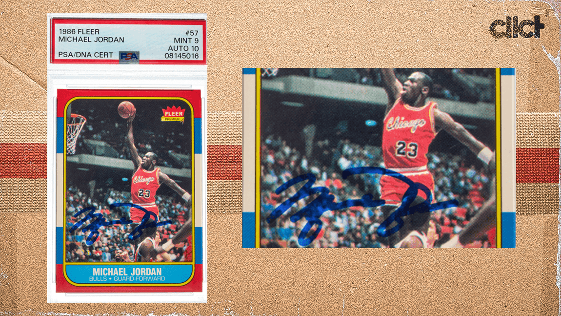Cover Image for Michael Jordan rookie from secret signing sells for record $2.5 million