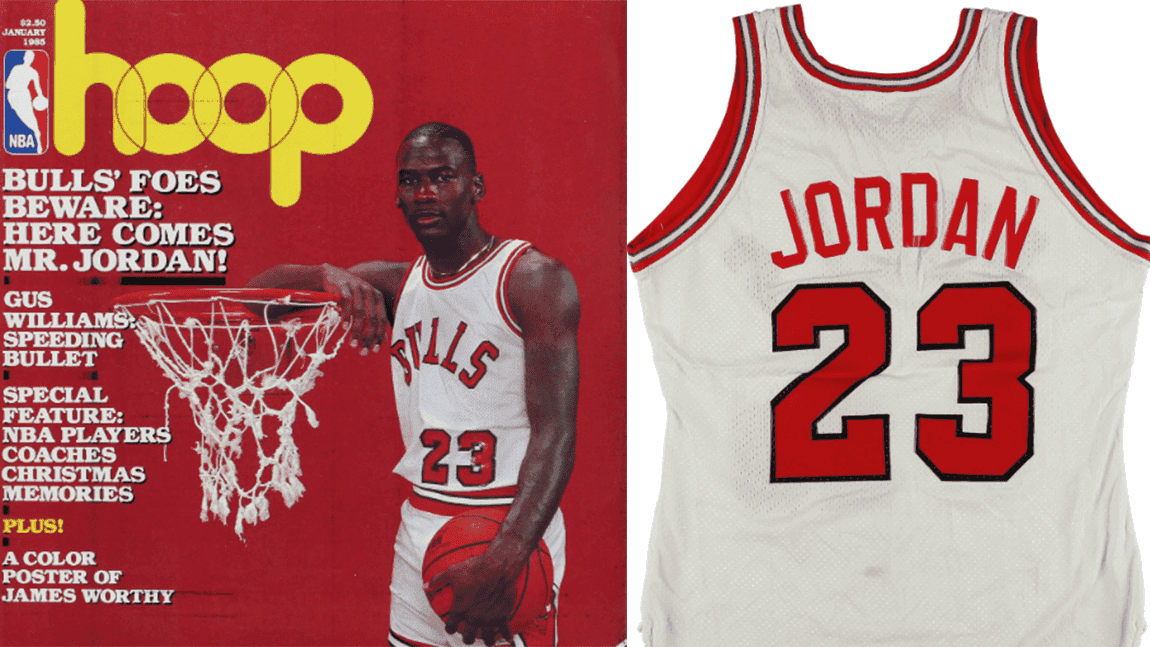 Cover Image for Marred by a marker, 'useless' Michael Jordan jersey now carries historic value
