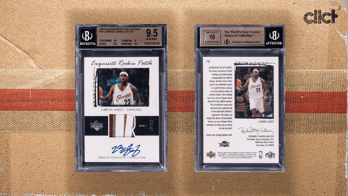 LeBron James card with 'best' patch sells for $1.159 million